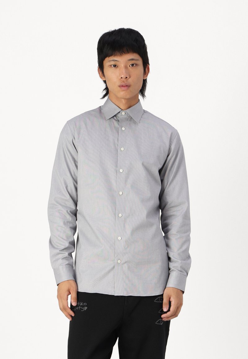 Selected Homme SLHSLIMETHAN SHIRT CLASSIC - Marškiniai - grey