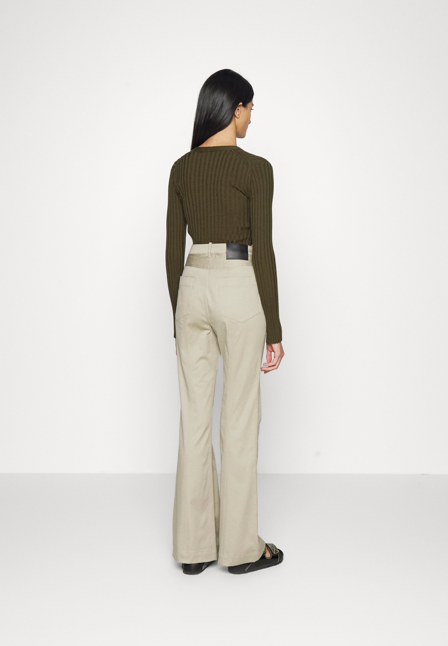 FULL LEG PANTS - Trousers - taupe/brown 