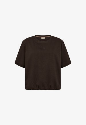 Freequent, FQSAIDA - T-shirt basic - brown
