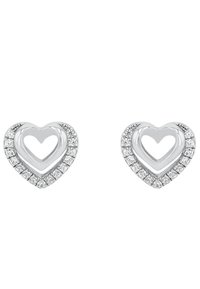 amor HEART - Pendientes - silberfarben