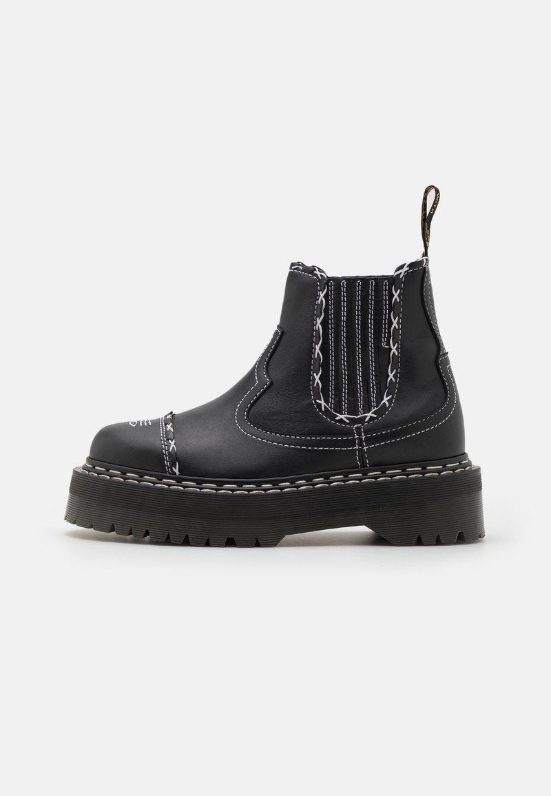 Dr. Martens 2976 QUAD UNISEX Bottines à plateau black/noir ZALANDO.FR