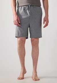 Pier One 2 PACK  - Nachtwäsche Hose - black,white