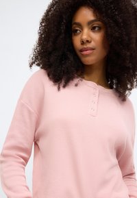 Hunkemöller TOP LOOSE HENLEY - Parte de cima do pijama - pink