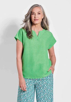 GOLDNER, PETITE LUFTIGE - Blouse - light green