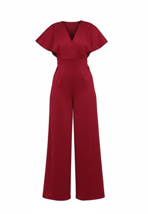 WAL G TALL, WEDDING BETTY WRAP - Overal - wine