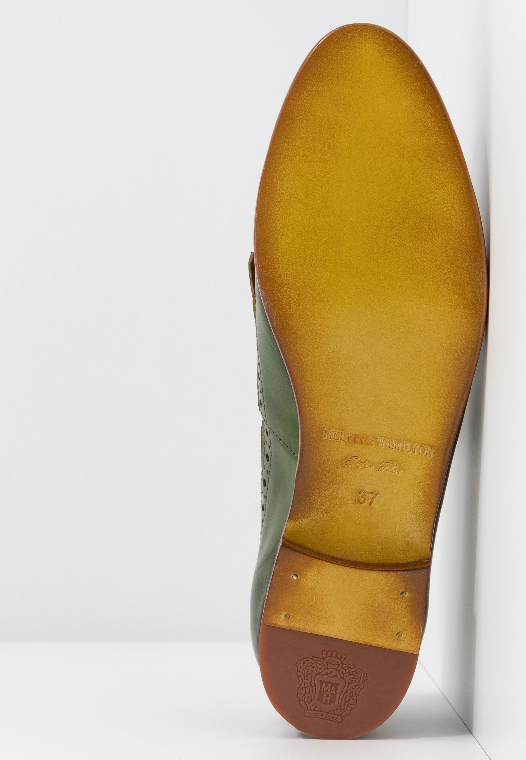 Melvin & Hamilton SELINA - Slippers - maroccan blue/olivine Melvin & Hamilton SELINA - Slippers - maroccan blue/olivine