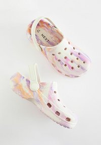 Next REGULAR FIT - Pool slides - purple marble