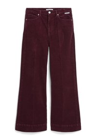 MURLIAA CORDUROY - Broek - dark cranberry
