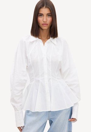 LOAVIES, YESTERDAY'S ECHO - Blusa abotonada - white solid