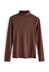 ROLL NECK STANDARD - Džemperis - brown