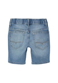 s.Oliver BERMUDA - Jeans Shorts - blau