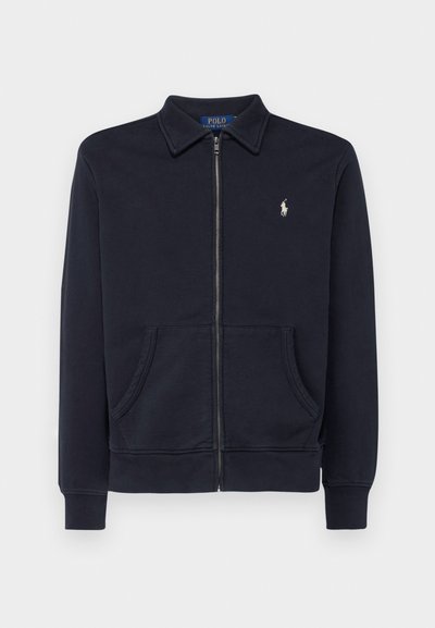Polo Ralph Lauren LOOPBACK FLEECE JACKET - Zip-up sweatshirt - faded black