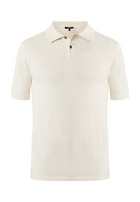 SHORT SLEEVE GIUSEPPE PREMIUM - Poloshirts - warm white