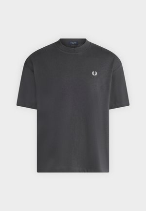 Fred Perry, BACK PRINT LAUREL WREATH - Βασικό μπλουζάκι - anchor grey