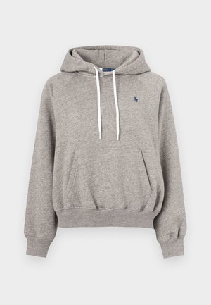 SHRUNKEN FIT - Kapuutsiga pusa - dark vintage heather