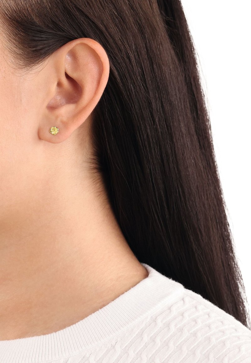 amor FLOWER ROSE - Örhänge - gold-coloured