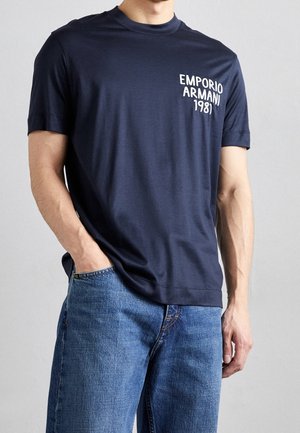 T-Shirt print - dark blue
