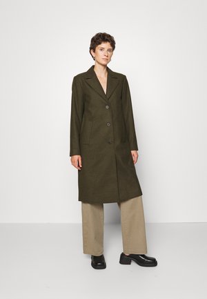 SLFALMA NOOS - Classic coat - ivy green melange