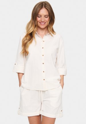 Saint Tropez ZALINDA - Button-down blouse - ice