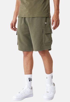 New Era, Shorts - dunkelgrün