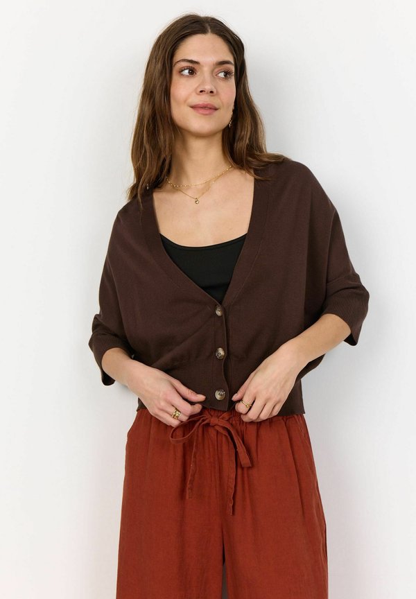 SC-DOLLIE 712 - Strickjacke - hot fudge