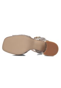 Unisa Sandalen met plateauzool - goud