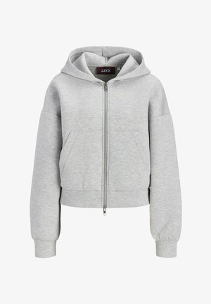 JJXX, Jaka ar rāvējslēdzēju - light grey melange