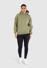 Smilodox ODELIA BASIC HOODIE - Sweat à capuche - grün