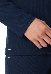 Schiesser Pyjamashirt - dunkelblau