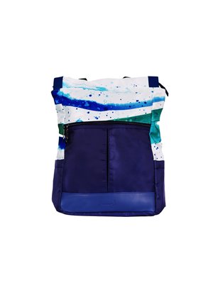 WAVE   - Rucksack - lacivert beyaz