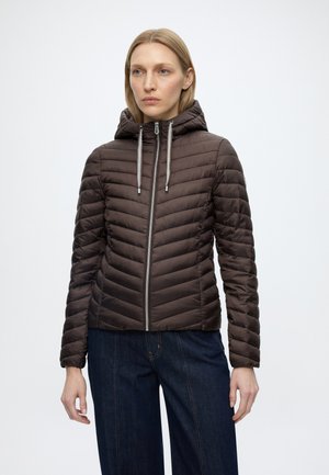 TOM TAILOR, HOODED LIGHTWEIGHT JACKET - Jas - java dark brown