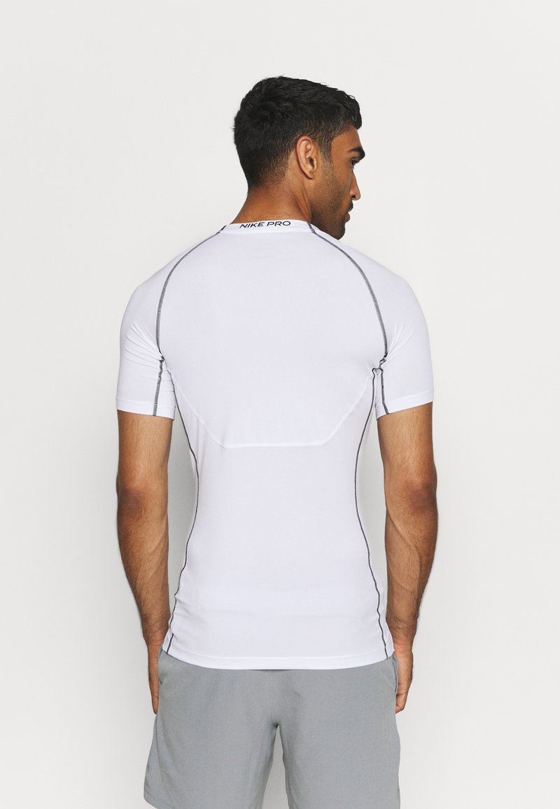 Nike Performance Sportovní tričko - white/black