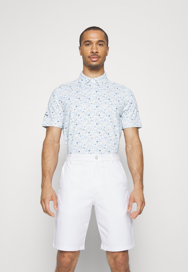 Callaway GOLF NOVELTY PRINT Polo shirt bright white/white Zalando.ie