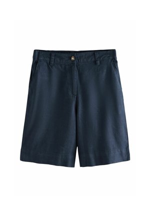 PETITE FIT - KNEE - Rövidnadrágok - navy