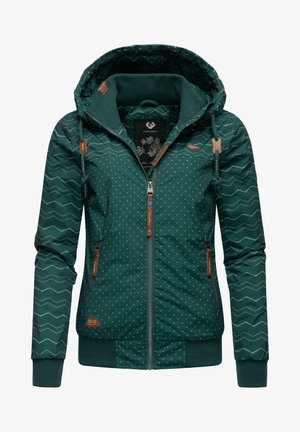 NUGGIE ZIG ZAG INTL - Vinterjakker - dark green