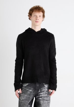 HOODED JUMPER - Huppari - black