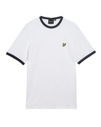 RINGER - T-shirt basic - white/dark navy