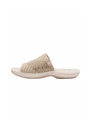 COSHY GLAM – DIE HALLUX-FREUNDLICHE PANTOLETTE - Mules - powder