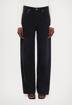 AYLA BAGGY - Vaqueros boyfriend - washed black