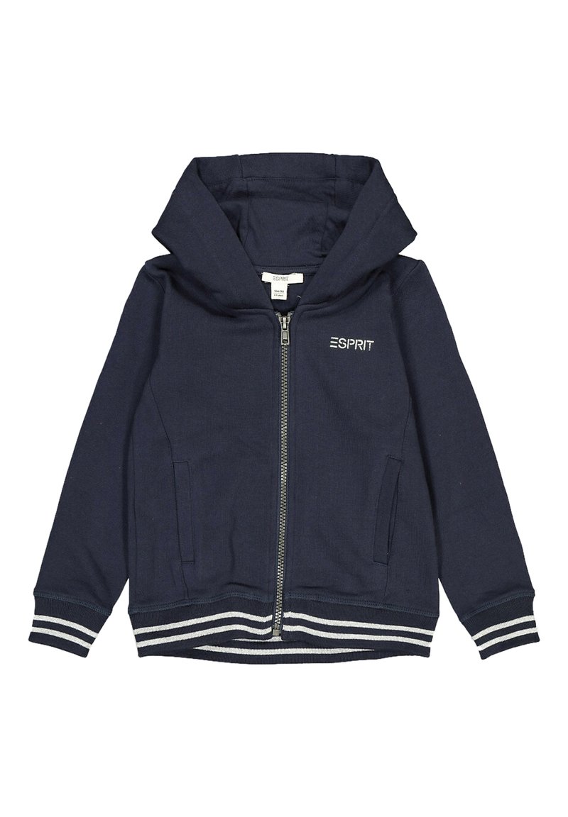 Esprit Sweater met rits donkerblauw