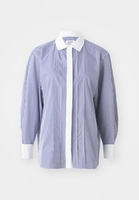 Užsagstoma palaidinė - bleu/blanc