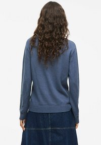 VILA VIRIL O-NECK  - Pulover - vintage indigo