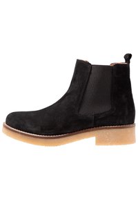 Cream Kotníková obuv - black