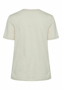 Pieces PCRIA FOLD UP SOLID TEE - T-shirt basic - birch