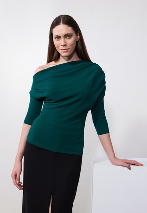 Topper langermet - bottle green