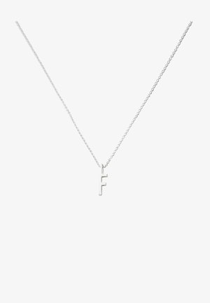 Design Letters HALSKETTE MIT KLEIN INITIAL CHARM SILBER (A-Z) - Halskette - silver coloured