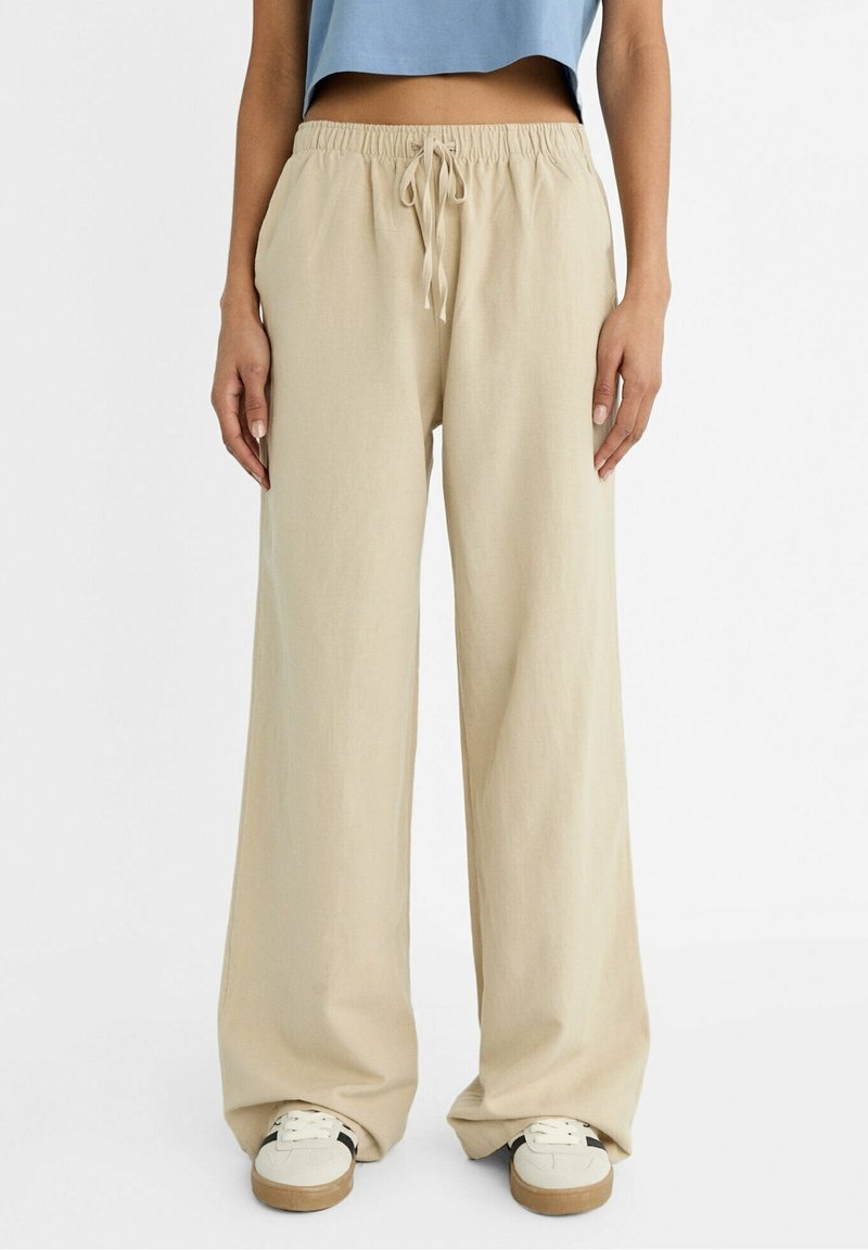 Stradivarius Pantalon classique - stone