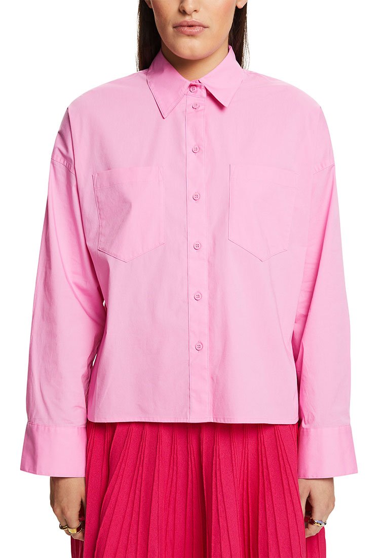 Esprit Overhemdblouse donkerroze