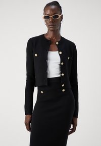 Vero Moda Tall VMSABA LENGHT SKIRT  - Pieštukinis sijonas - black