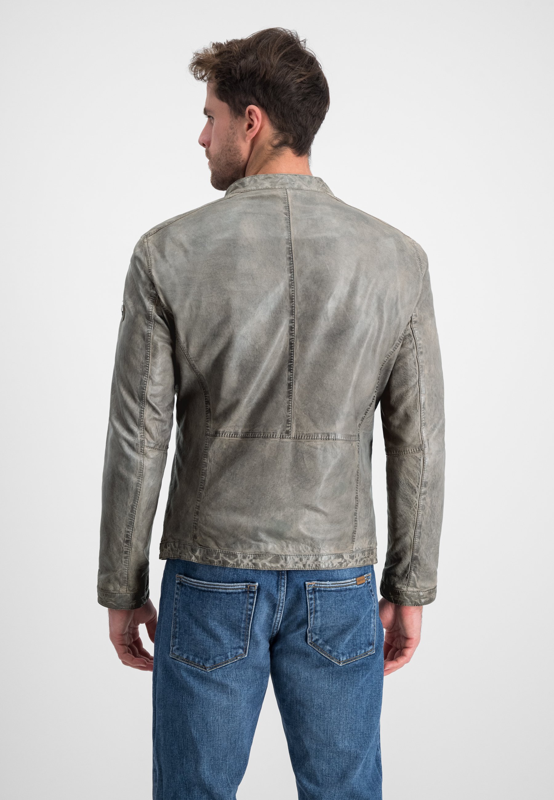 leather summer motorcycle jacket